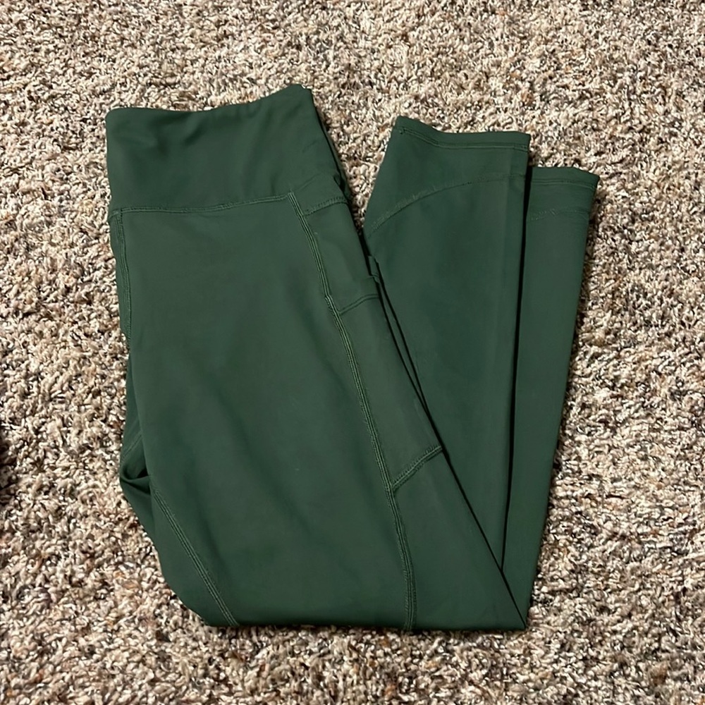 Zyia pine green light and tights
